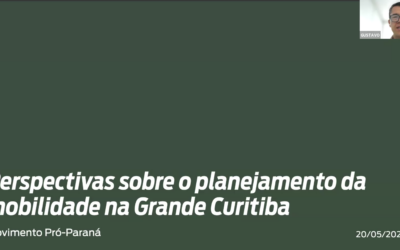 Perspectivas para o planejamento da mobilidade em Curitiba são debatidas em reunião semanal do Comitê de Infraestrutura