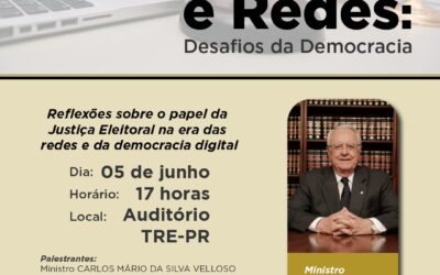 Movimento Pró-Paraná apoia debate sobre democracia digital promovido pelo TRE-PR